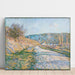 Reproduction of the painting La route de Vétheuil - Claude Monet