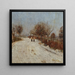 The road to Gelmeroda - Christian Rohlfs — framed artwork on a wall
