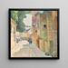 La rue Seipel à Mödling - Carl Moll — framed artwork on a wall
