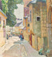 La rue Seipel à Mödling - Carl Moll — artwork view