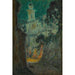 Reproduction of the painting The street in the moonlight, Villefranche-sur-mer - Henri Le Sidaner