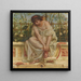 La sandale - Edward John Poynter — framed artwork on a wall