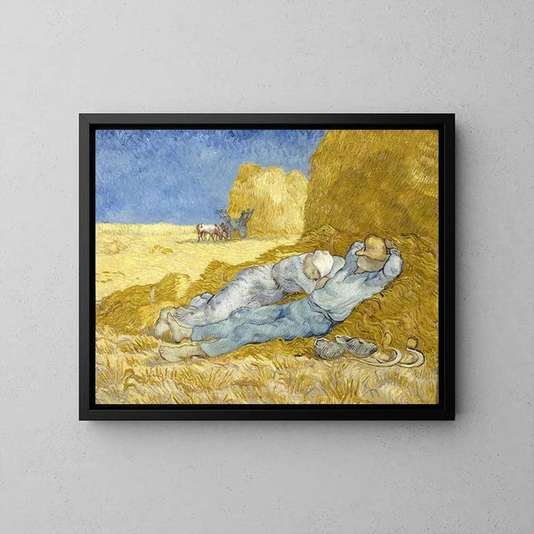 Reproduction of the painting The Nap - Vincent Van Gogh