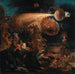 The Temptation of Saint Anthony - Domenicus van Wijnen — displayed in an interior