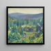 La vallée du vert Labastide-du-Vert - Henri Martin — framed artwork on a wall