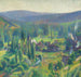 La vallée du vert Labastide-du-Vert - Henri Martin — artwork view