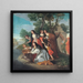 La vestale Tuccia - Domenico Corvi — framed artwork on a wall