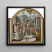 La vie de Sainte Geneviève - Anonyme — framed artwork on a wall