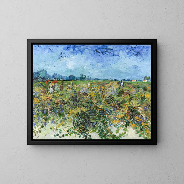 Reproduction of the painting The Green Vine - Vincent Van Gogh