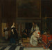 La visite à la pépinière - Gabriel Metsu — artwork view