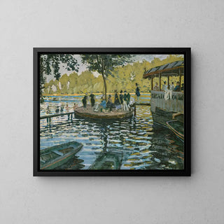 La Grenouillère - Claude Monet | Art print Wall decoration painting poster copy