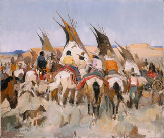 Ceremony at the Black Lake - LaVerne Nelson Black — artwork view