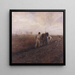 Labourer le champ - Theodoor Verstraete — framed artwork on a wall