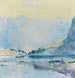 Mountain Lakes Painting - Guy Rose — artwork view