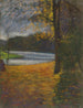Autumn Landscape Painting - Ladislav Mednyánszky — artwork view