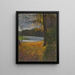 Autumn Landscape Painting - Ladislav Mednyánszky — framed artwork on a wall