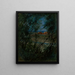 Blue Landscape - Ladislav Mednyánszky — framed artwork on a wall