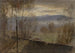 Landscape of Evening with a River - Ladislav Mednyánszky — artwork view