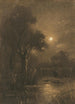 Evening landscape - Ladislav Mednyánszky — artwork view
