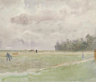 Champ sous les nuages - Ladislav Mednyánszky — artwork view