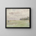 Champ sous les nuages - Ladislav Mednyánszky — framed artwork on a wall