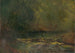 Interior forest scene with a stream - Ladislav Mednyánszky — artwork view
