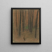 Forest - Ladislav Mednyánszky — framed artwork on a wall
