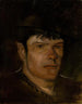 Boy with a large ear and a small hat - Ladislav Mednyánszky — artwork view