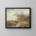 Lake in a Swiss Park - Ladislav Mednyánszky — framed artwork on a wall