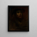 Married with long hair - Ladislav Mednyánszky — framed artwork on a wall