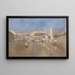 Market in Szolnok - Ladislav Mednyánszky — framed artwork on a wall