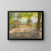 Motif dans le parc - Ladislav Mednyánszky — framed artwork on a wall