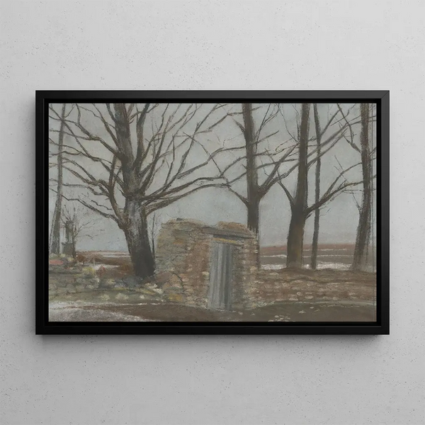 Motif de Strok - Ladislav Mednyánszky — framed artwork on a wall