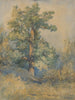 Sketch of a tree - Ladislav Mednyánszky — artwork view