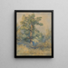 Sketch of a tree - Ladislav Mednyánszky — framed artwork on a wall