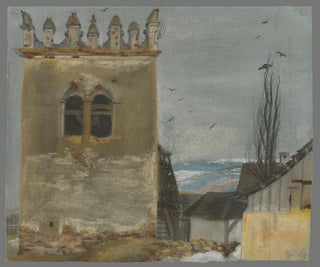 The Belfry of Strky - Ladislav Mednyánszky — artwork view