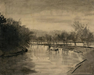 La Poprad près de Strky - Ladislav Mednyánszky — artwork view