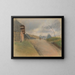 La route - Ladislav Mednyánszky — framed artwork on a wall