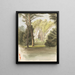 Trees in a Park - Ladislav Mednyánszky — framed artwork on a wall