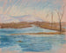 Winter Landscape Painting - Ladislav Mednyánszky — artwork view
