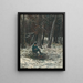 Lumberjack - Ladislav Mednyánszky — framed artwork on a wall