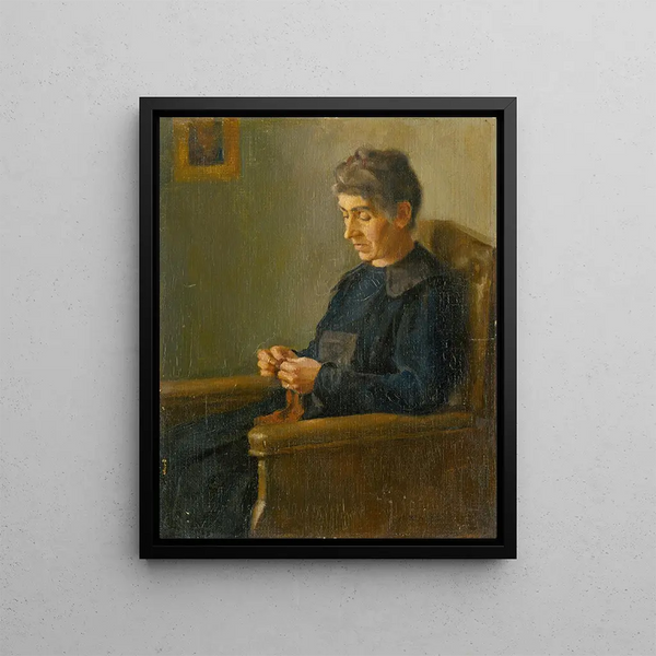 Afternoon - Ladislav Tresko — framed artwork on a wall