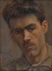 Study of a Man's Head - Ladislav Tresko — artwork view