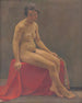 Nude Sitting Painting - Ladislav Tresko — artwork view