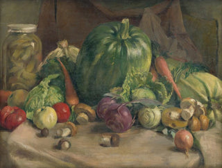 Nature morte avec des légumes - Ladislav Tresko — artwork view