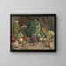 Nature morte avec des légumes - Ladislav Tresko — framed artwork on a wall