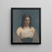 Study of a Woman - Ladislav Tresko — framed artwork on a wall