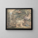 An allegory of love - Lady Diana Beauclerk — framed artwork on a wall