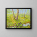 Violet blue Painting - Lafayette F. Cargill — framed artwork on a wall