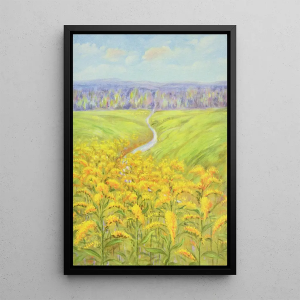 Verge d'or - Lafayette F. Cargill — framed artwork on a wall